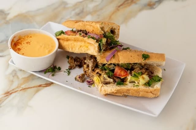Steak Sandwich.